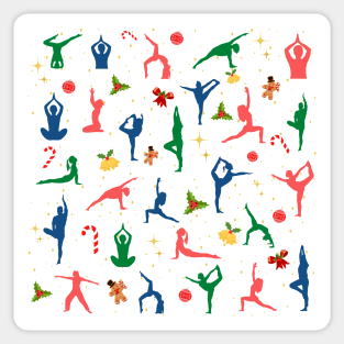 Christmas Pilates Sticker